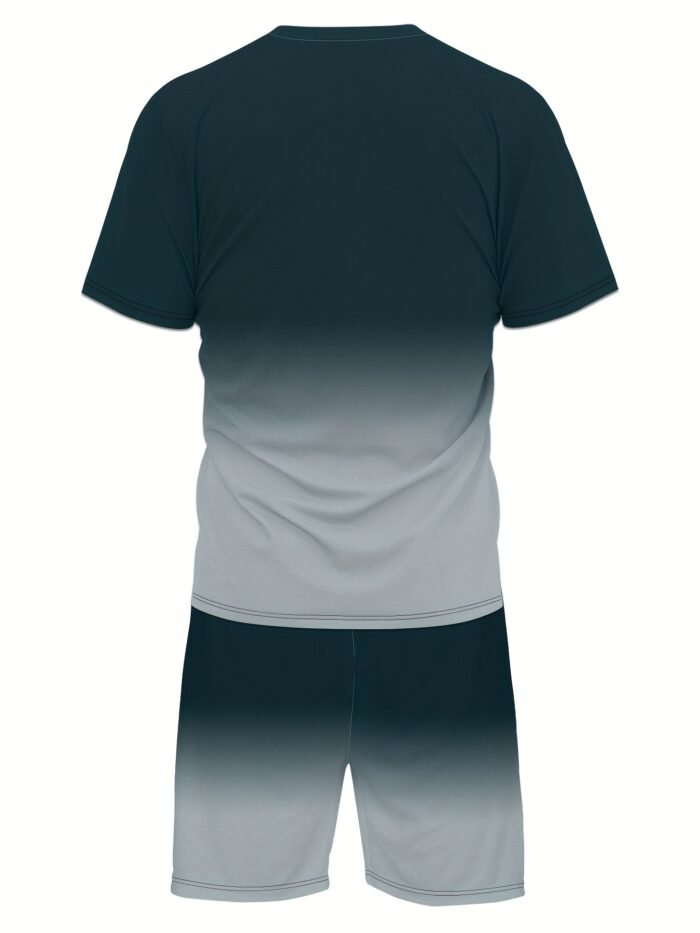 Moda Casual para Hombre con Camiseta de Manga Corta y Pantalones Cortos - Imagen 10
