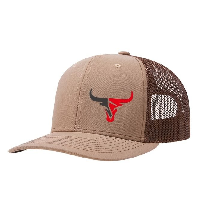 Gorra de Béisbol Ajustable y Transpirable con Estampado de Cabeza de Toro - Imagen 11